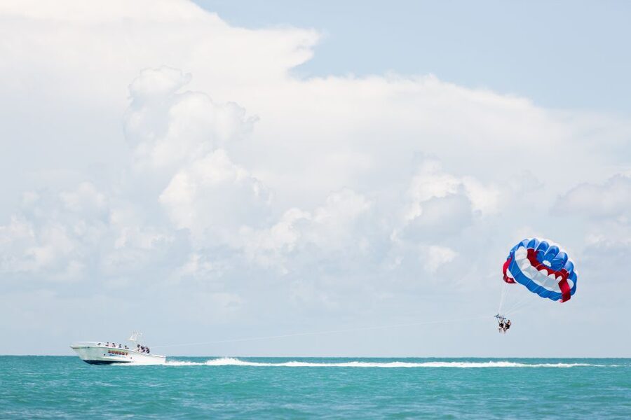 Key West Parasailing at Smathers Beach - Seeing Key West from more than 300 feet
