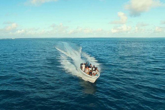Marvelous Ile aux Cerf island: Speed Boat, Parasailing, Lunch & GRSE waterfall - Who will enjoy this day most