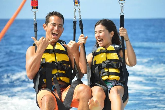 Maunalua Bay Higher Flyer Parasailing Adventure - Safety instructions and the boat ride