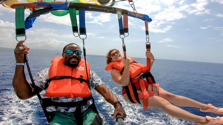 Montego Bay: Parasailing and Jet Ski Combo with Pickup - A quick ride from Montego Bay to St. James Parish