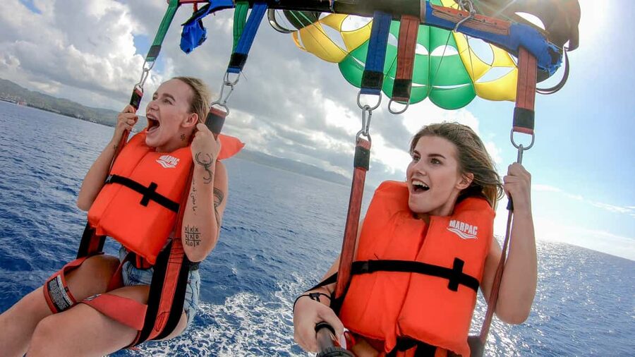 Montego Bay: Parasailing and Jet Ski Combo with Pickup - Thirty minutes of jet ski speed and spray