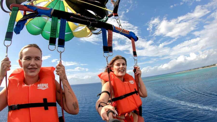 Montego Bay: Parasailing and Jet Ski Combo with Pickup - The schedule needs one important clarification