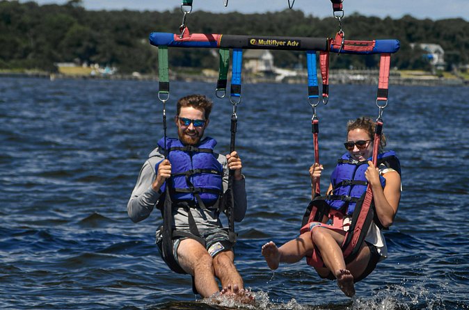 Nags Head Parasail High Flight - Who Will Enjoy This Most?