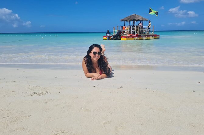 Negril Seven Mile beach, Catamaran Cruise ,Parasailing,with Sunset at Ricks Cafe - Leaving Lucea in an air-conditioned vehicle