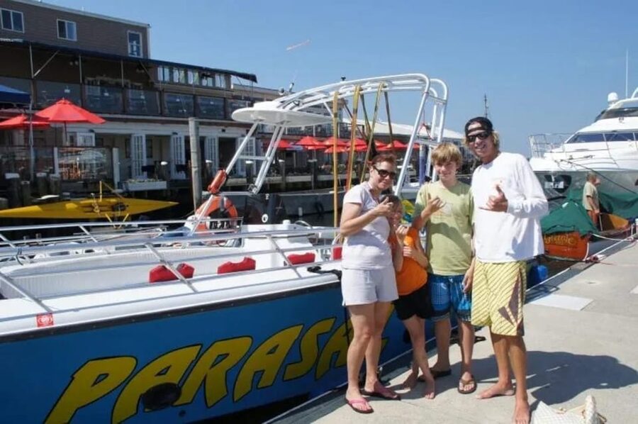 Newport: Island Style Parasail Experience - A smooth ride for nervous first-timers