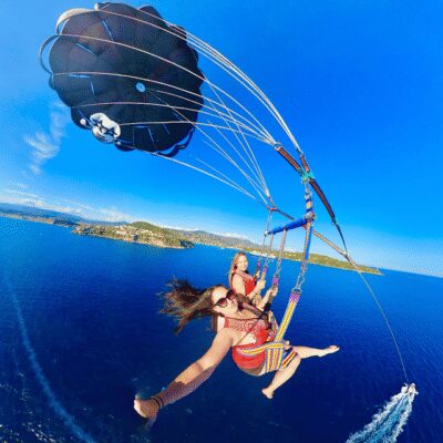 Parasailing Adventure with French Riviera Views