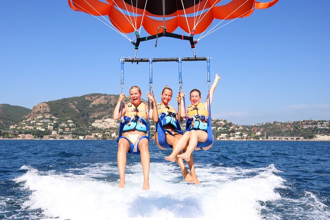 Parachute Ascent in Mandelieu-la-Napoule - Family use, ages, and the weight limit