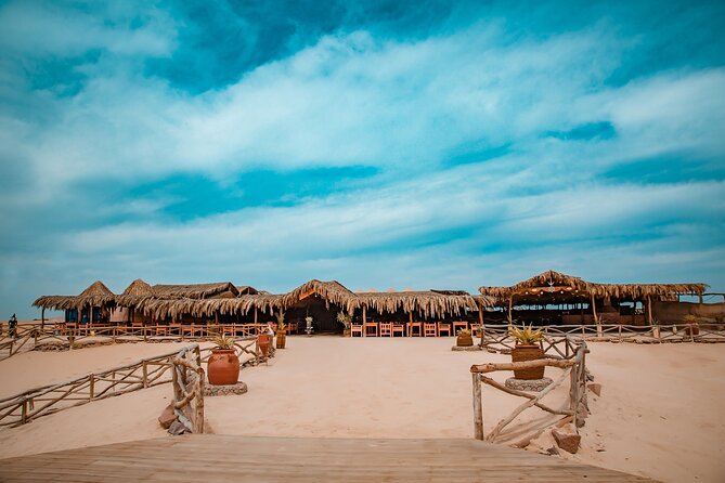 Paradise Island With Water Sports and Lunch Sea Trip, Parasailing - hurghada - Parasailing above the Giftun Islands