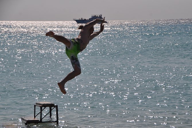 Paradise Island With Water Sports and Lunch Sea Trip, Parasailing - hurghada - Banana boat rides and the active side of the day