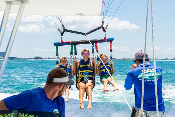 Parasail Flight at Madeira Beach - Rising Above Madeira Beach