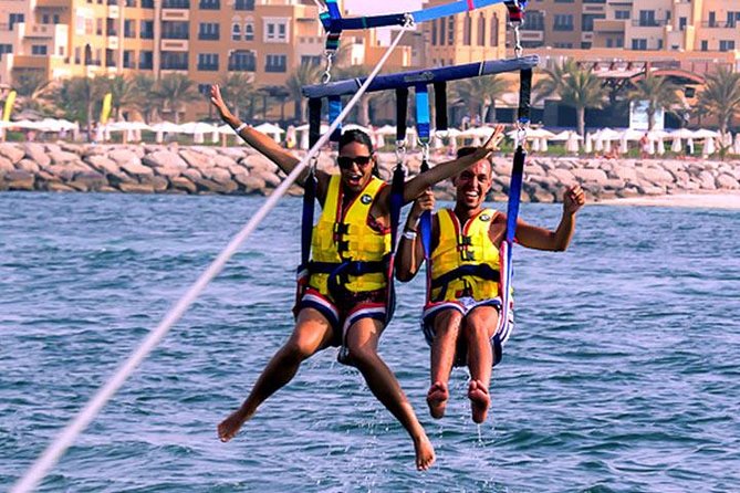 Parasailing - Taking off from Canet-Plage
