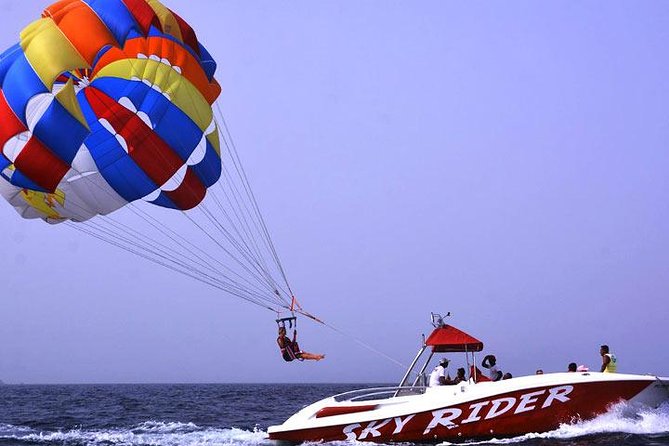 Parasailing - Staying dry or taking the sea dip
