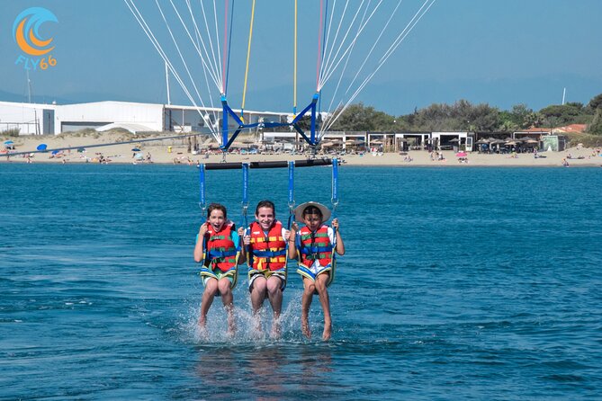 Parasailing - The boat ride and the group-size question