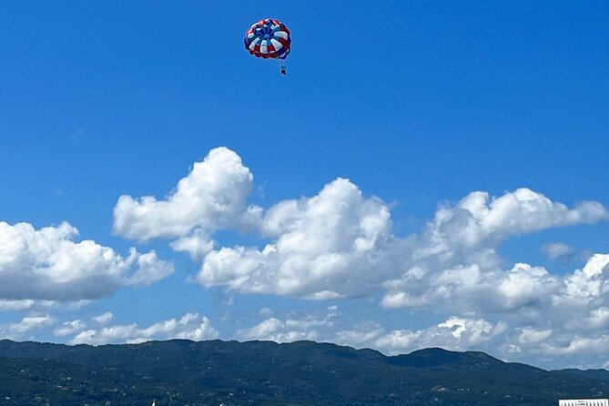 Parasailing above Turquoise Ocean Waters in Montego Bay - Is $113 a fair price?