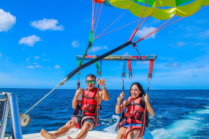 Parasailing Adventure Aruba - The harness, height, and weight rules
