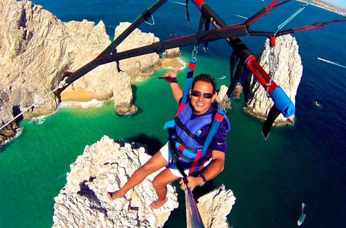Parasailing Adventure in Los Cabos - What You See Near the Arch and Land’s End