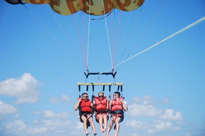 Parasailing Adventure in Punta Cana - Los Corales and the walk to the boat