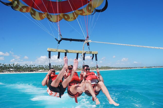 Parasailing Adventure in Punta Cana - How the crew handles nervous flyers