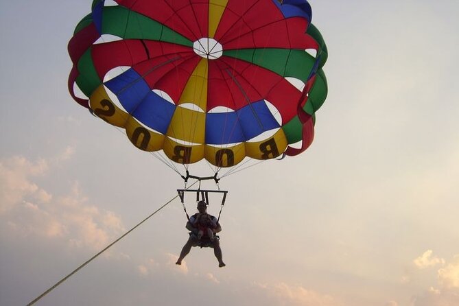 Parasailing Adventure On Marine Try Fly - Sharm El Sheikh - Taking off above Naama Bay