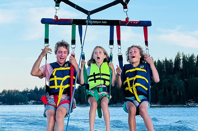 Parasailing Adventure Over Flathead Lake - The itinerary and the named Alpine Coaster stop