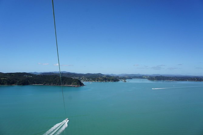 Parasailing Adventure Over the Bay of Islands - Rising above the Bay of Islands