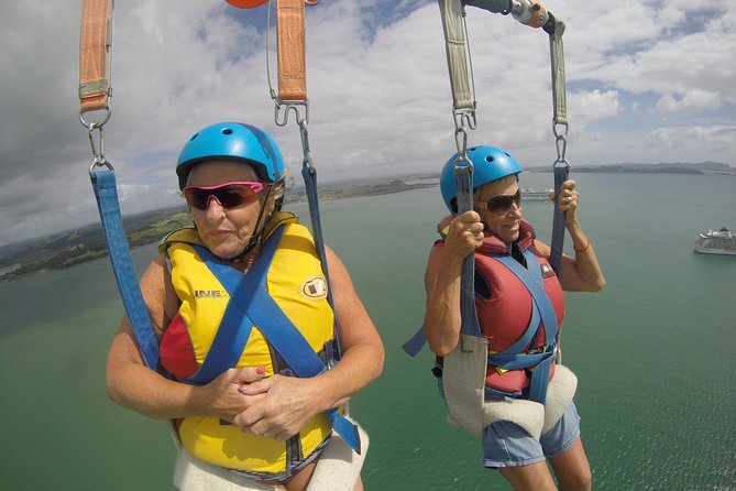 Parasailing Adventure Over the Bay of Islands - How the weather changes the experience