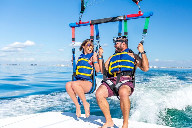 Parasailing Adventure with Private Transfer From Hurghada - Getting ready for the 30 to 40 meter flight