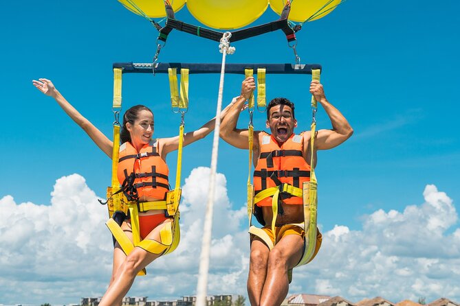 Parasailing & Beach Club with Transportation In Riviera Maya - Key points to know before booking