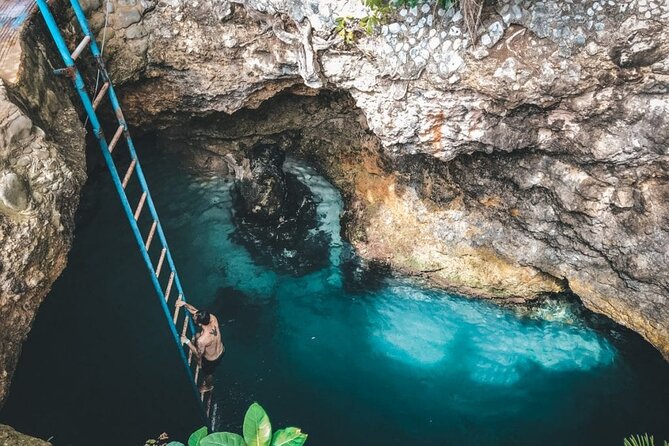 Parasailing, Blue Hole Mineral Spring, Seven Mile Beach - Two Jamaican icons in one private outing