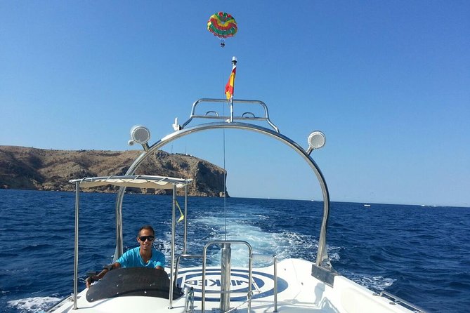 Parasailing desde el puerto de Denia - Safety and language deserve a careful check