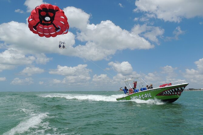 Parasailing Experience at Fort Myers Beach - A calm lift to 400 feet above the coast