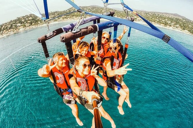 Parasailing flight two people, in Mandelieu-Cannes - A High View Over the Riviera Coast