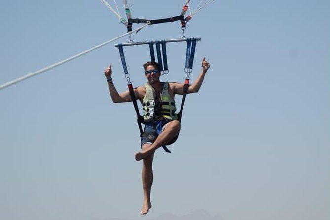 Parasailing Fly Catch the Sky With Private transportation - Sharm El Sheikh - Flying above Naama Bay for seven minutes