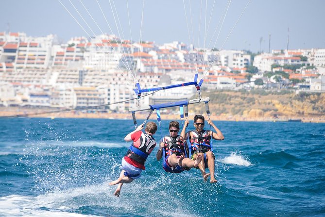 Parasailing from Albufeira Marina by Boat - Children, size limits, and mobility questions
