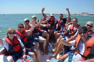 Parasailing from Vilamoura