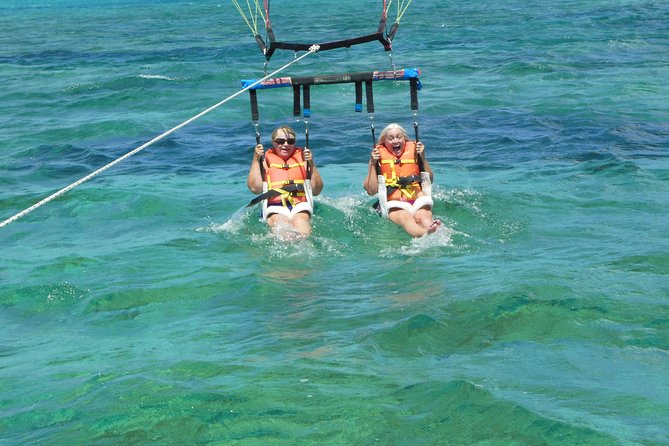 Parasailing Grand Turk - Flying above Grand Turk instead of across it