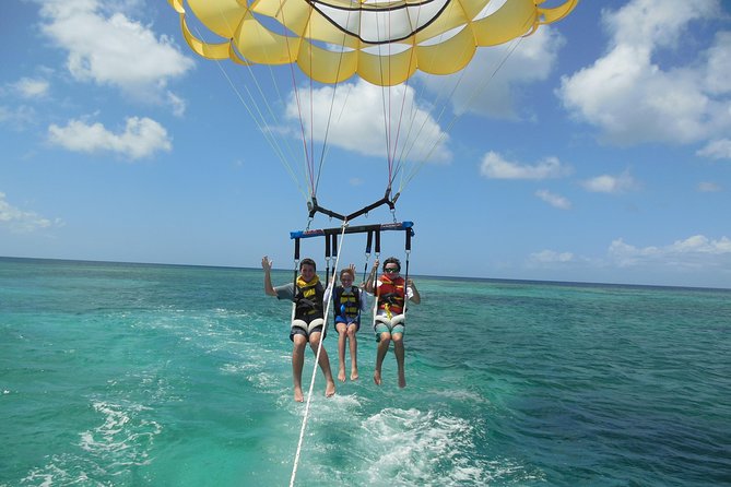 Parasailing Grand Turk - The 6 to 8 minutes in the air