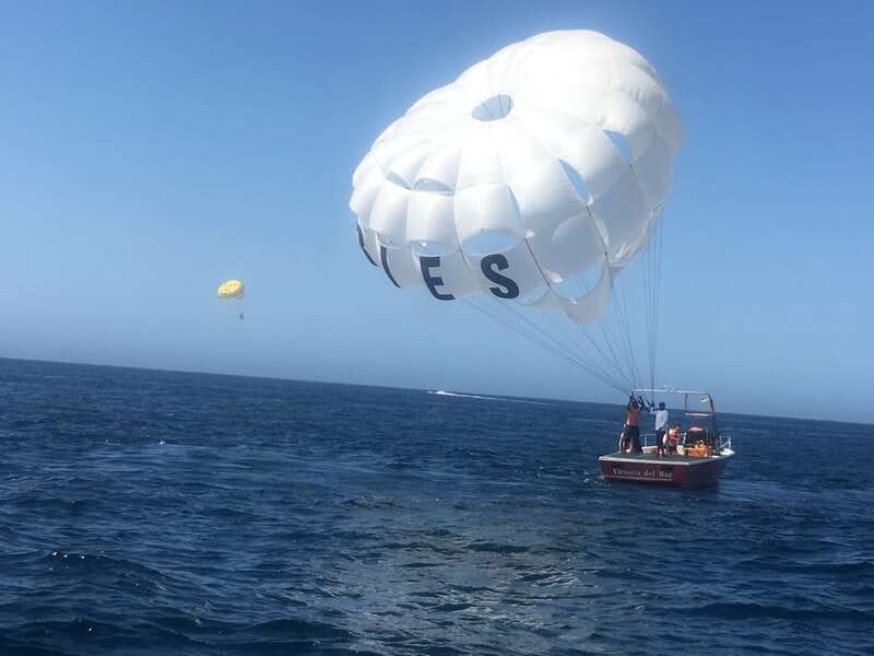Parasailing in Cabo San Lucas - Why the Cabo Arch view is the main reward