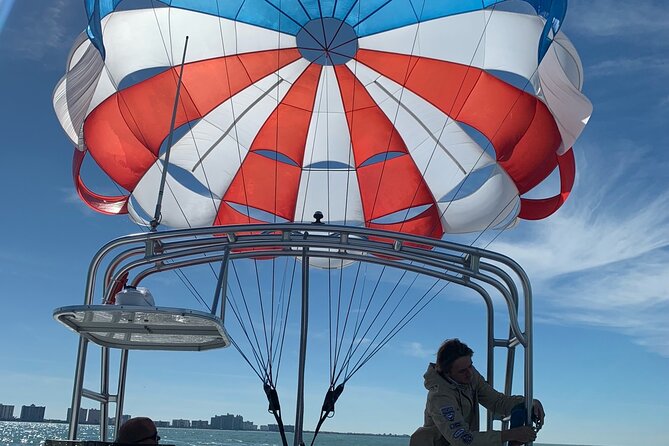 Parasailing in Clearwater Beach - The Boat Ride Into the Gulf