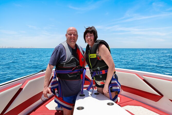 Parasailing in Dubai with Palm Jumeirah and JBR Beach views - Is $94.90 good value?