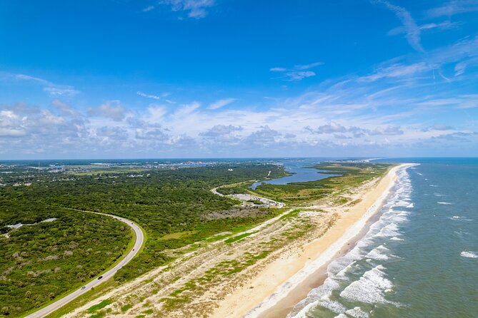Parasailing in Historic St Augustine - Seeing the Great Cross and lighthouse from above