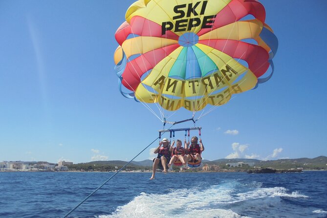 Parasailing in Ibiza with HD Video Option - Key points at a glance