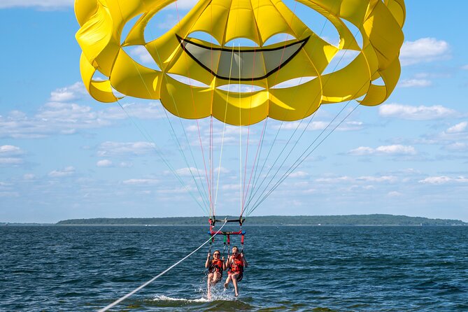 Parasailing in Newport, Rhode Island - Timing, weather, and cancellation details