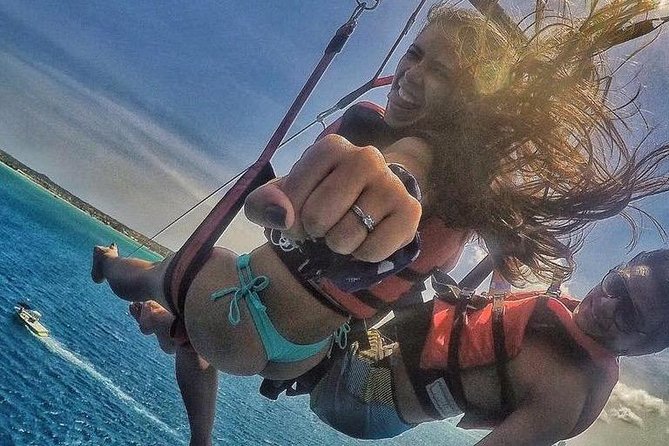 Parasailing in Palm Beach - What you see from above Palm Beach