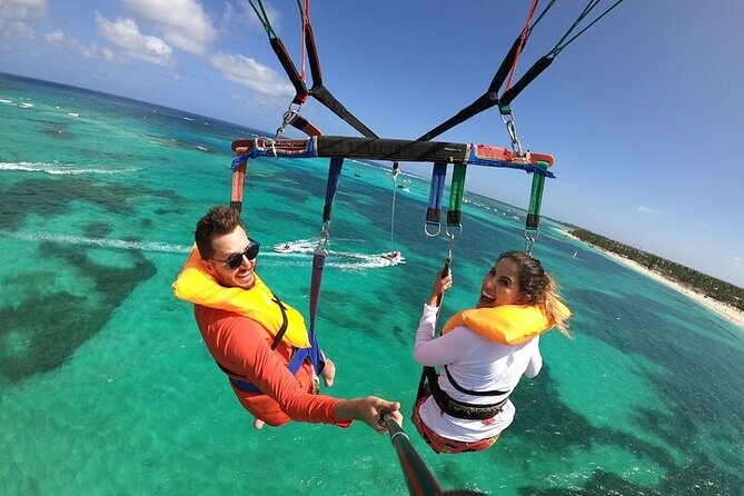 Parasailing in Punta Cana with Stunning Ocean Views - Who will enjoy this most