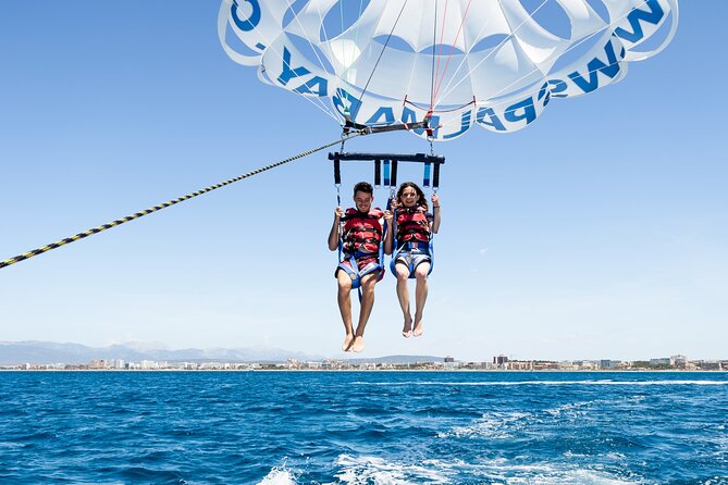 Parasailing in the Bay of Palma - Floating 50 Meters Above the Bay of Palma
