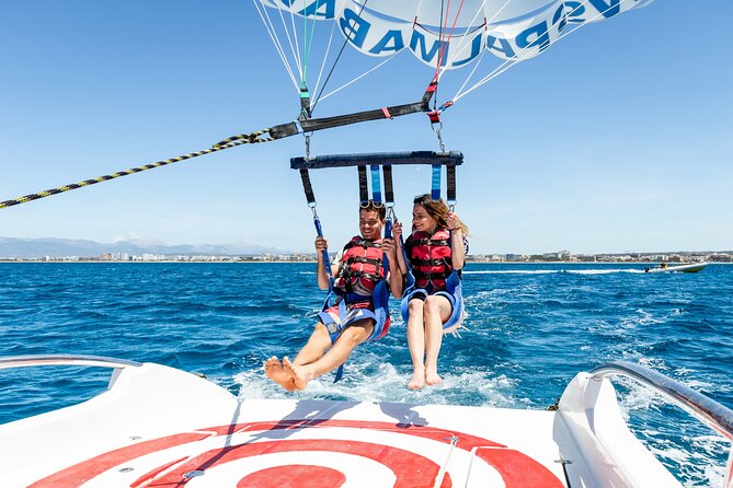 Parasailing in the Bay of Palma - What Happens at Life & Sea in El Arenal