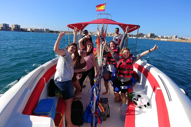 Parasailing in Torrevieja - Getting fitted for the parasail