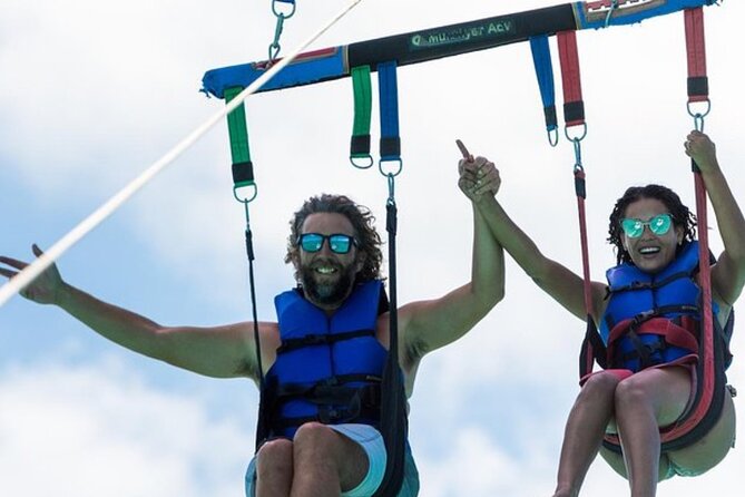 Parasailing & Jet Ski-Combo in Montego Bay - Parasailing with a side of beach time
