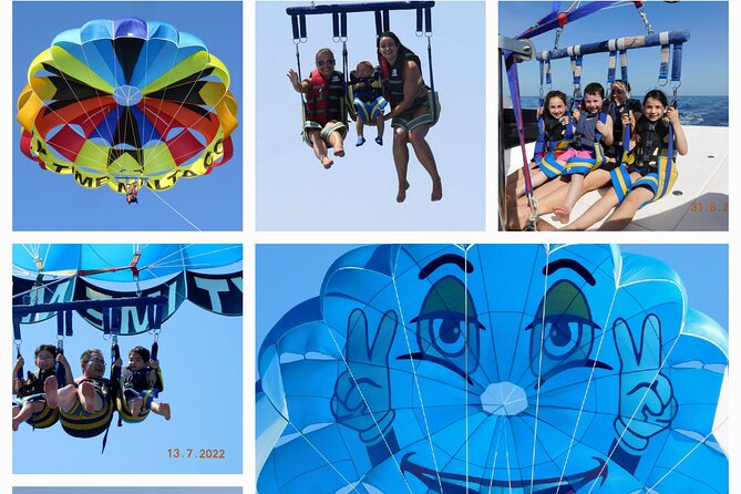Parasailing Malta - Taking off from Spinola Jetty in St Julian’s
